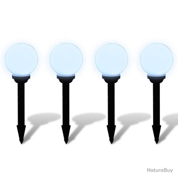 Boule solaire ext�rieure 15 cm 4 pi�ces luminaire d�coration 2402039