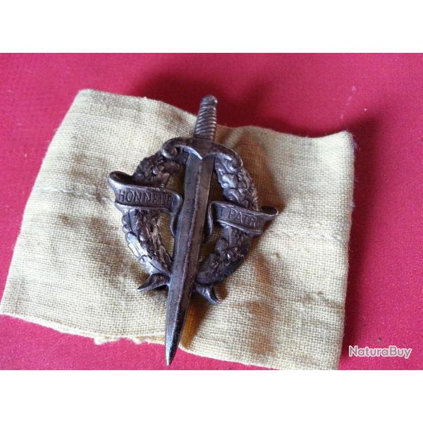 insigne brevet pr�paration militaire