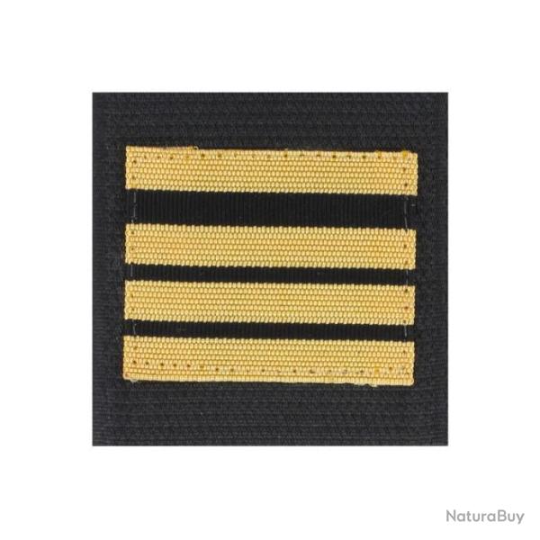 Galon poitrine GENDARMERIE MOBILE souple grade  COMMANDANT