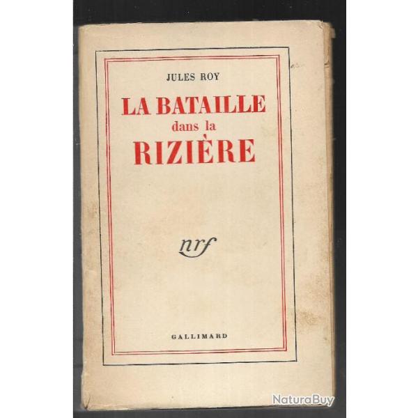 la bataille dans la rizi�re de jules roy indochine cor�e