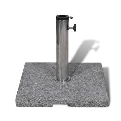 Pied de parasol 20 kg 3 adapteurs inclus 30 / 35 / 38 mm gris 2202027