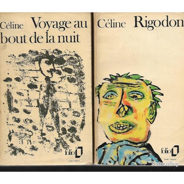louis-ferdinand cline rigodon et voyage au bout de la nuit