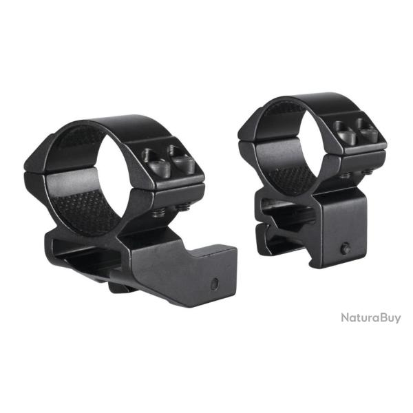 Colliers HAWKE dports 1 Rail:21 mm Diamtre:30 mm Hauteur: Haut