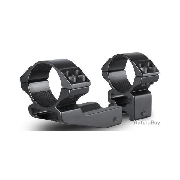 Colliers HAWKE d�port�s 2� Rail:21 mm Diam�tre:30 mm Hauteur: Haut