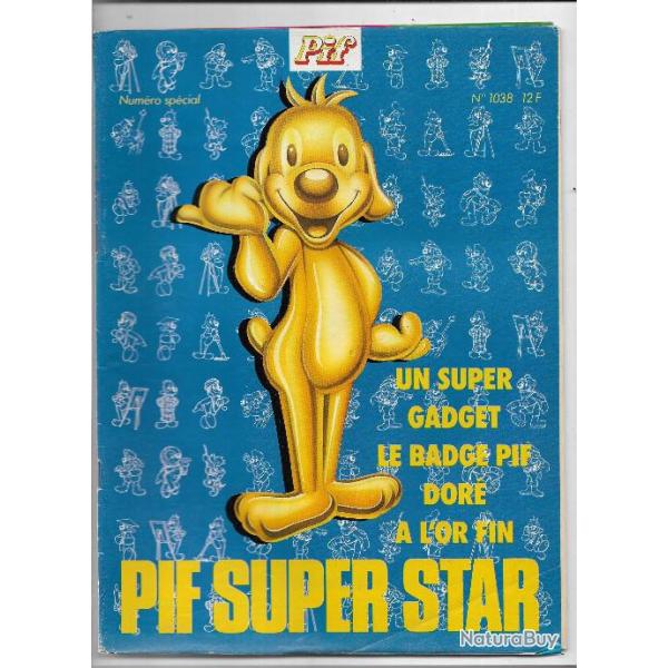bd pif n 1038 , pif super star numro spcial