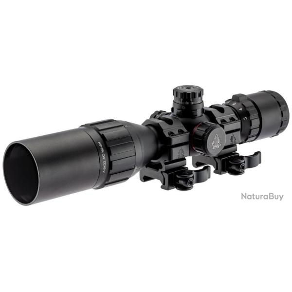 Lunette de tir Mildot illumine 3-9 x 32 mm - Rouge/verte