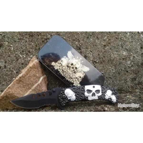 COUTEAU TETE DE MORT 2025 N