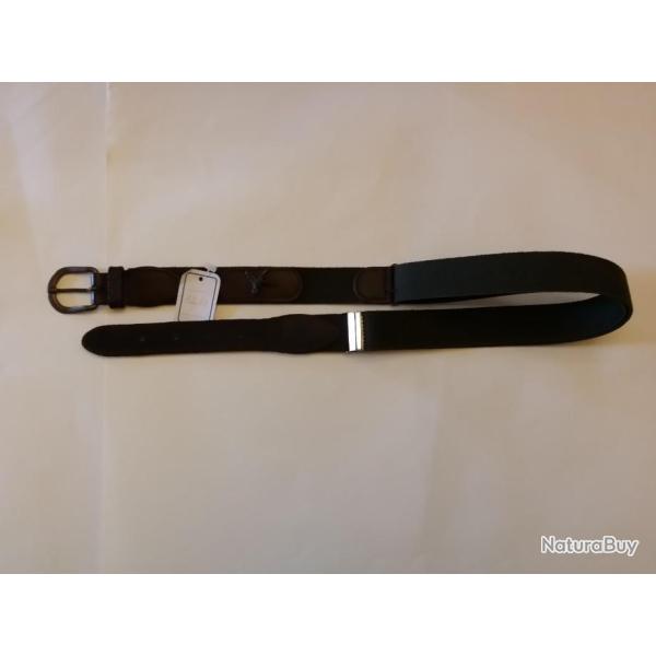Ceinture en cuir et toile � motif canard SUPER PROMO !!!