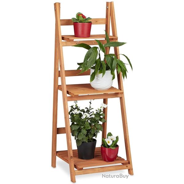 Escalier �tag�re meuble pour plantes bois 107 cm 2013079/2