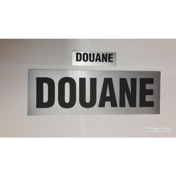 Bande dos r�fl�chissante DOUANE  velcro