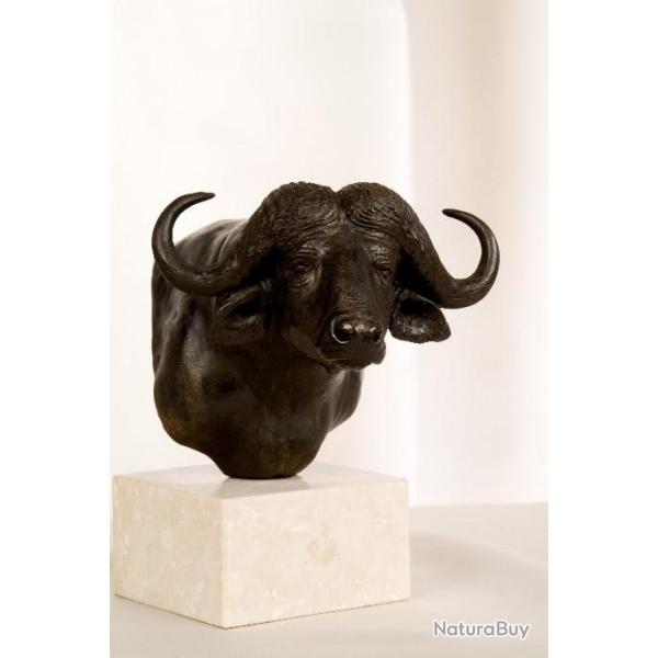 BRONZE ANIMALIER - BUFFLE CAFFER