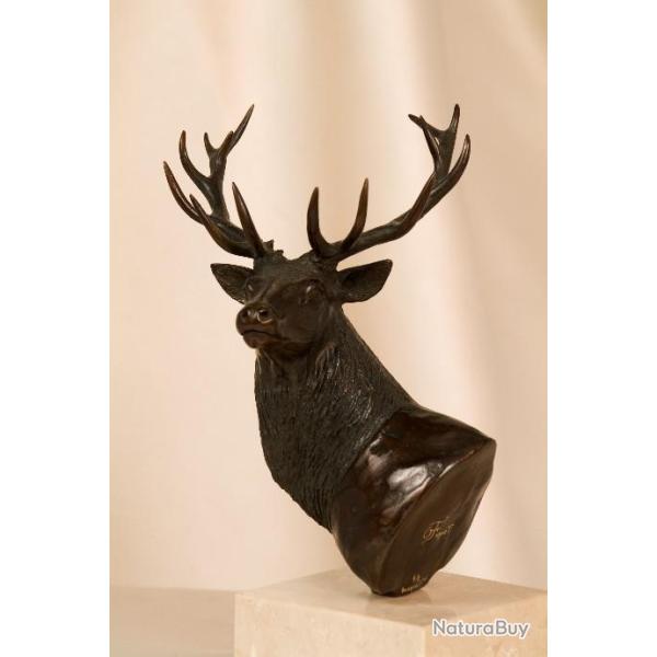 BRONZE ANIMALIER - CERF