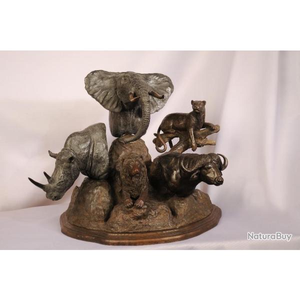 BRONZE ANIMALIER - BIG FIVE