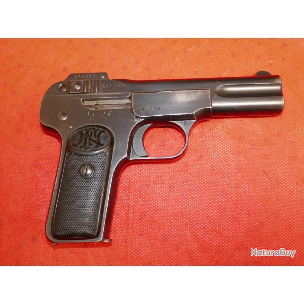 Pistolet BROWNING 1900 en 7,65mm "le grand  anc�tre"