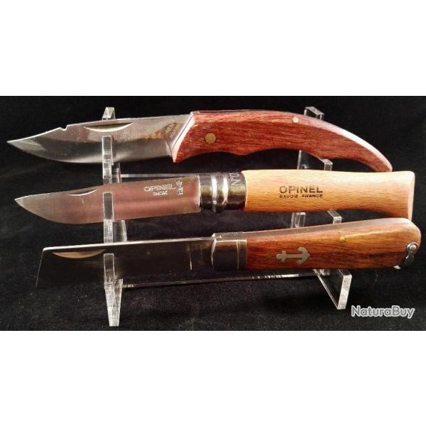 Pr�sentoir pour 3 couteaux C3