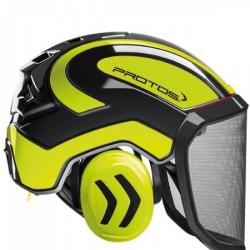 Casque Protos Forest noir jaune