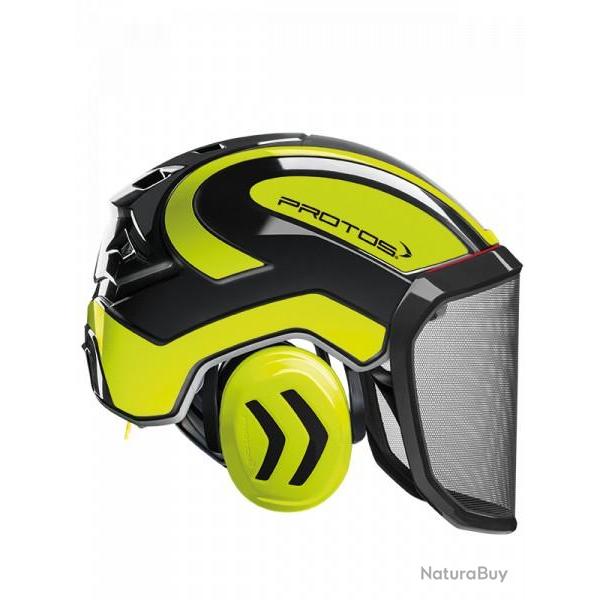 Casque Protos Forest noir jaune