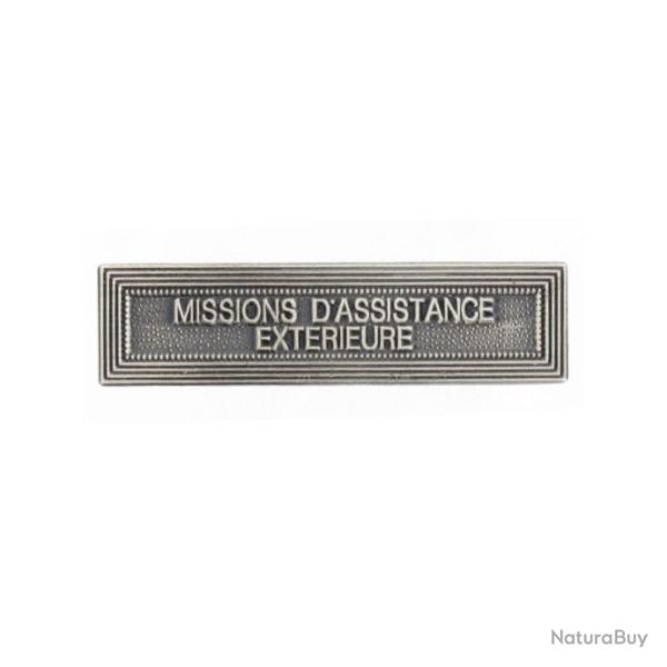 Agrafe ordonnance MISSIONS D'ASSISTANCE EXT�RIEURE pour m�daille ordonnance