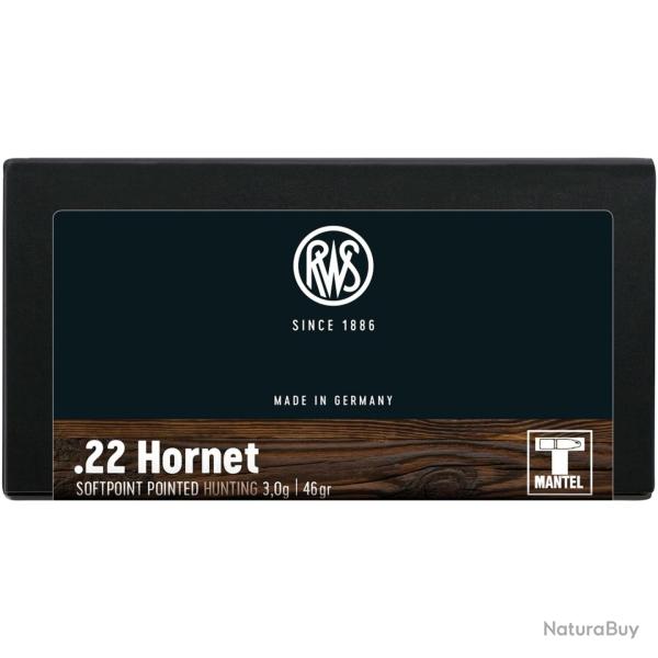 .22 Hornet, Demi-blind�e (3gr) (Calibre: .22 Hornet)