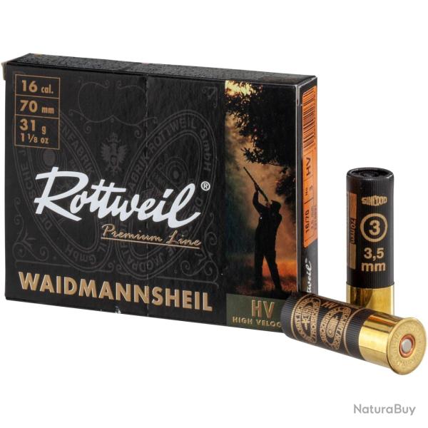 16/70, Waidmannsheil Plastique (31gr-3,5mm) (Calibre: 16/70)