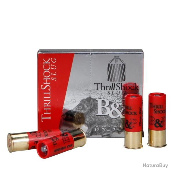Cart. � balle 12/70, Thrill Shock Slug (Calibre: 12/70)