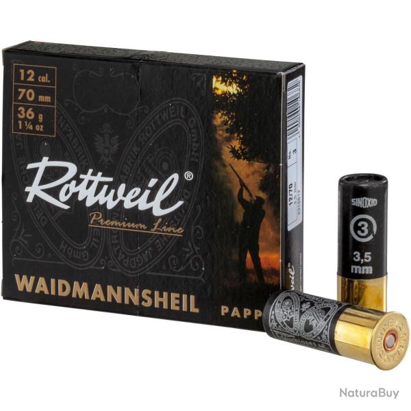 12/70, Waidmannsheil Cartonn�e (36gr-3,5mm) (Calibre: 12/70)