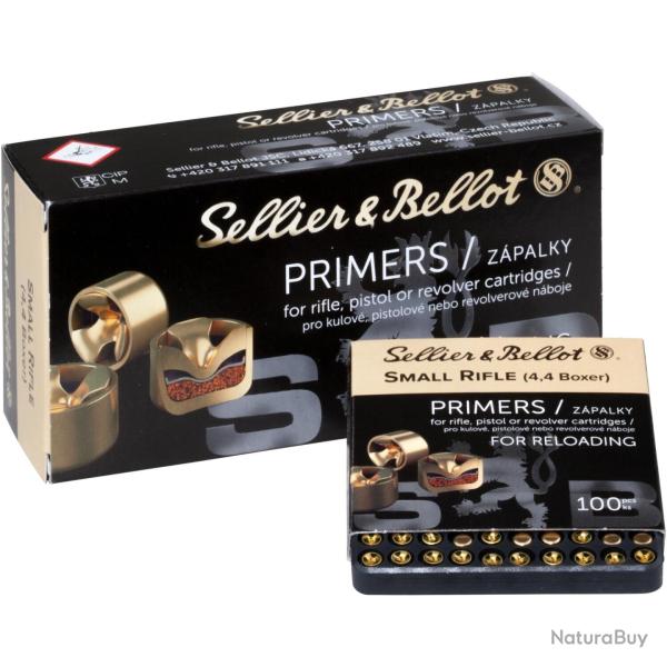 Amorces Boxer, Small Rifle 4,4mm