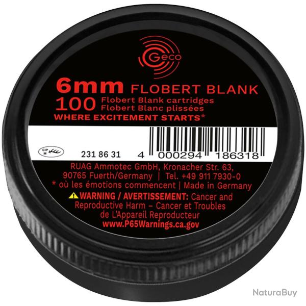 Cartouches � blanc 6mm (Calibre: .6mm)