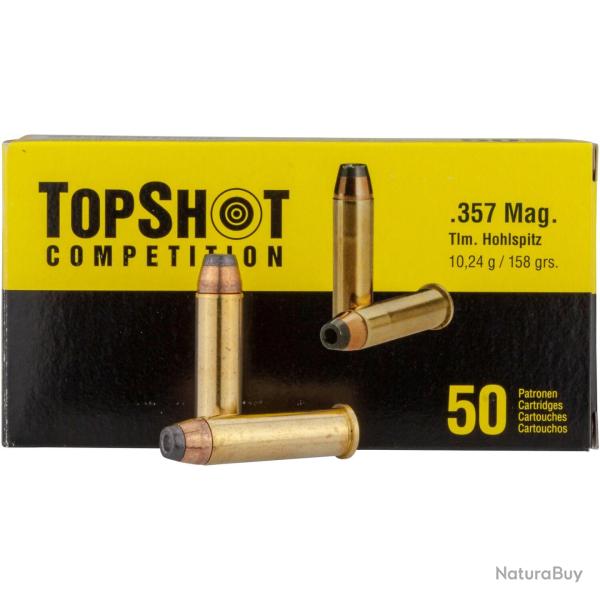 .357 Mag. SJHP 10,2g/158 grs (Calibre: .357 Mag.)
