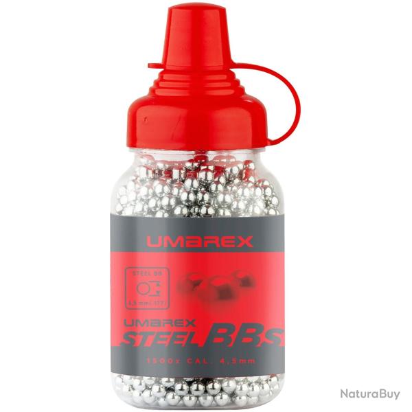 1500 billes d'acier 4,5mm BBs (Calibre: 4,50)