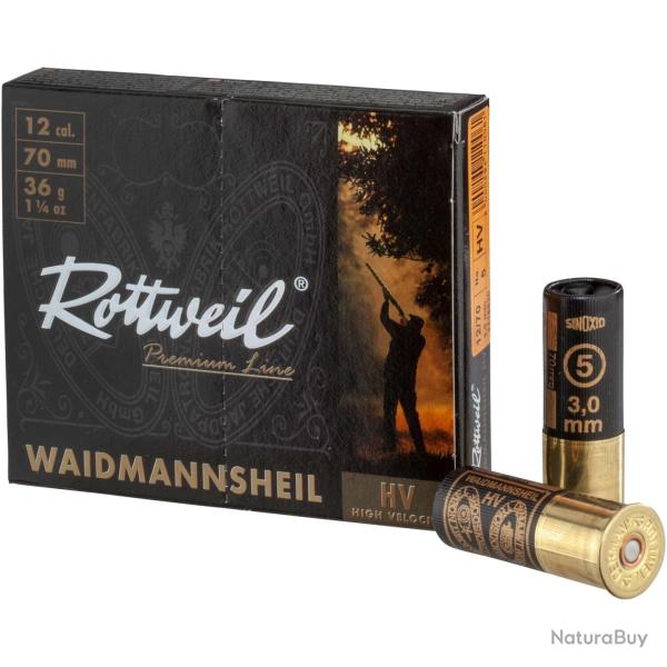 12/70, Waidmannsheil Plastique (36gr-3mm) (Calibre: 12/70)
