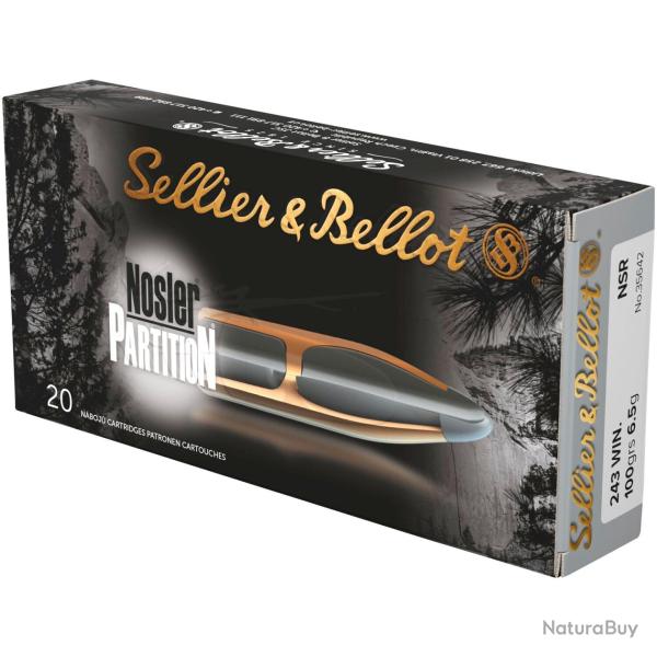 .243 Win., Nosler Partition (6,5gr) (Calibre: .243 Win.)