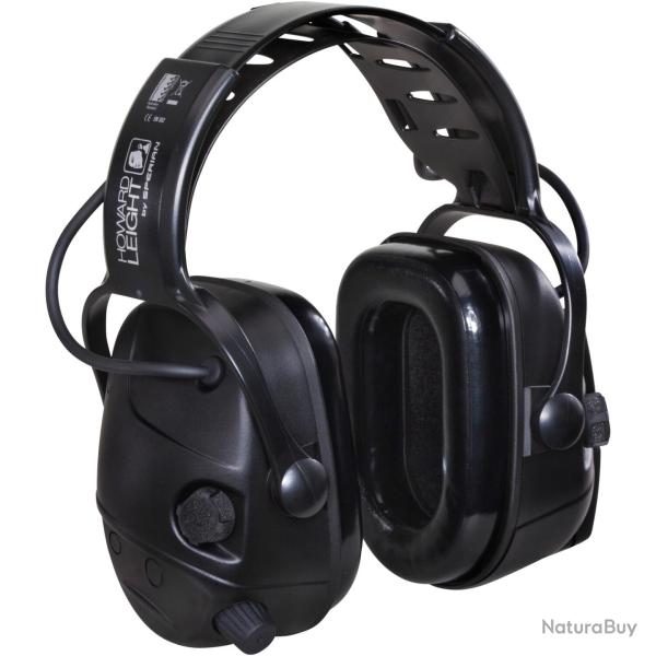 Casque anti-bruit �lectronique Impact black (Couleur: noir)