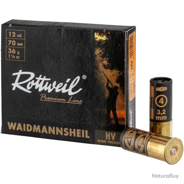 12/70, Waidmannsheil Plastique (36gr-3,2mm) (Calibre: 12/70)