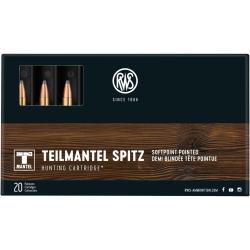 5,6x52R, Demi-blind&eacute; S (4,6gr) (Calibre: 5,6x52 R Savage)