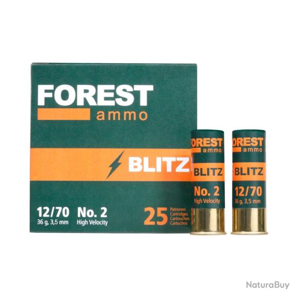 Cart. de chasse  plombs Blitz HV (High Velocity), 3,5mm (Calibre: 12/70)