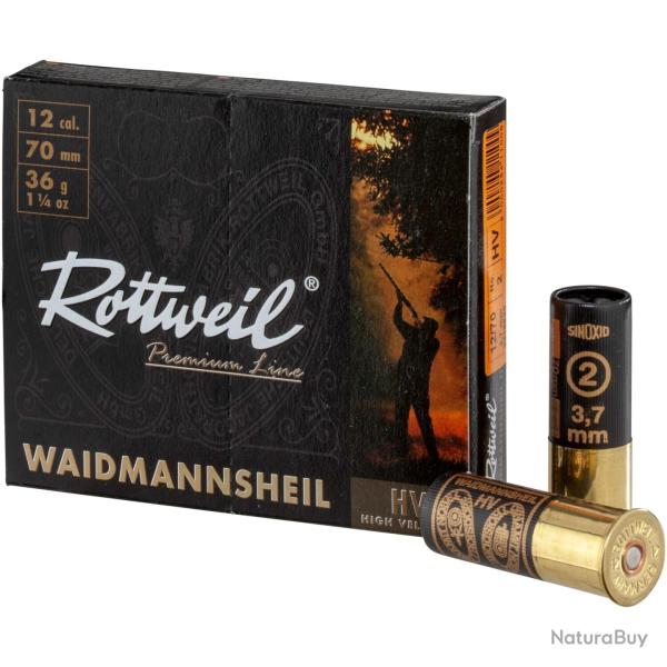 12/70, Waidmannsheil Plastique (36gr-3,7mm) (Calibre: 12/70)