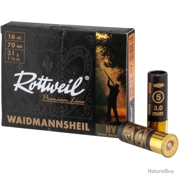 16/70, Waidmannsheil Plastique (31gr-3mm) (Calibre: 16/70)