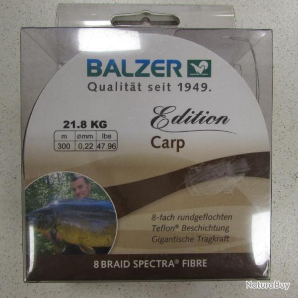 T�flon 8 x tress� de marque BALZER, 300 m, 21,8 kg