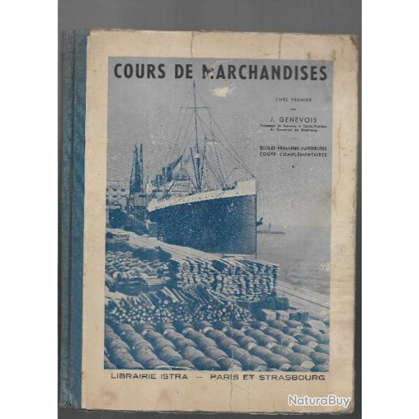 cours de marchandises de j genevois