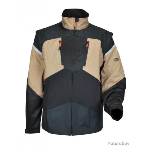 Veste de travail 2 en 1 SOLIDUR HANDY Beige XL