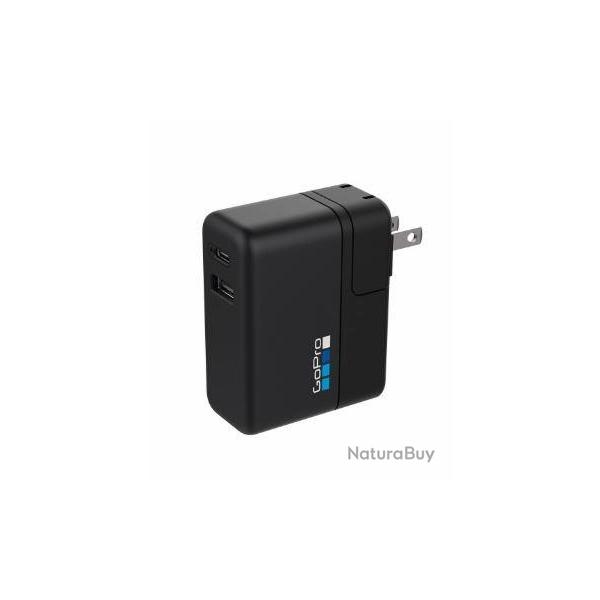 Chargeur universel usb double port Noir Go Pro