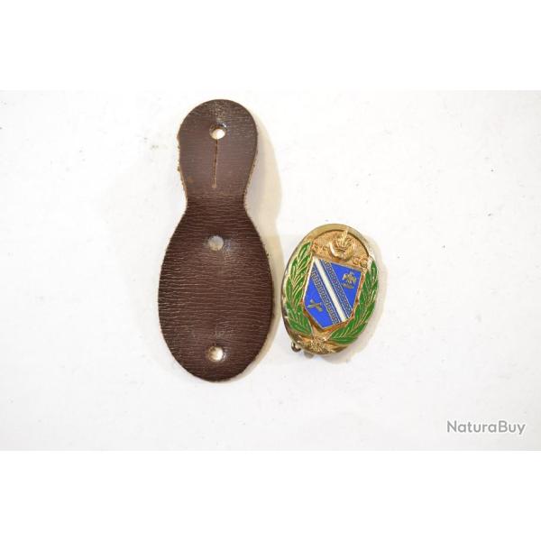 Insigne 31 Groupement de Camp, ovale, dos grenu Delsart G955 31e 31 GC G.C.