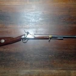 FUSIL MOUSQUETON D'ARTILLERIE modèle 1829 T BIS - année 1861 St-Etienne - même numéro - TBE