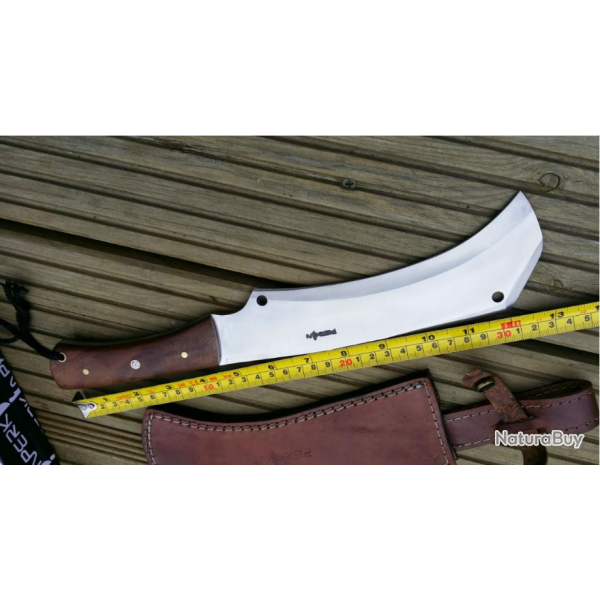 TRS BEAU COUTEAU SERPETTE DE CHASSE FULL TANG (2)