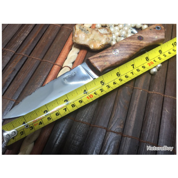 Superbe couteau   Pins mosa�que incrust�es (3)