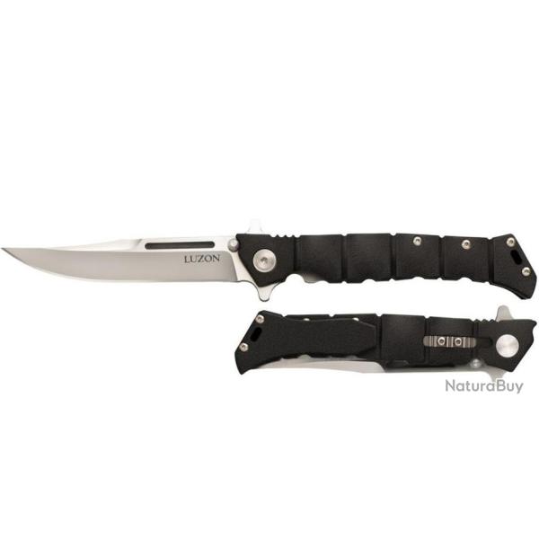 Couteau Cold Steel Large Luzon Lame Acier 8Cr13MoV Manche GFN Leaf Spring Lock CS20NQX