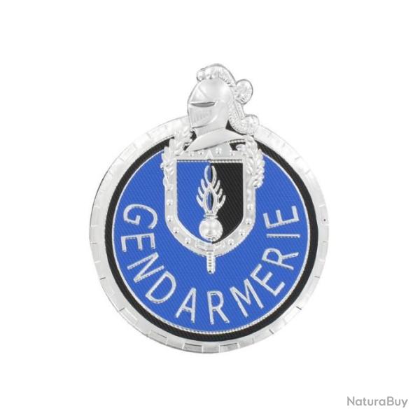 �cusson PVC Gendarmerie Motard argent