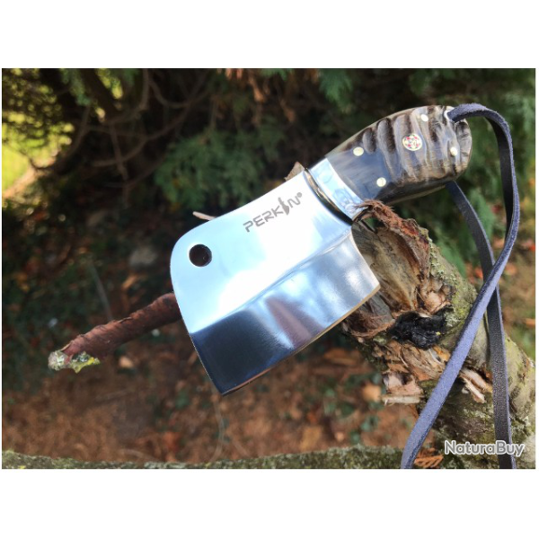 Petit couteau couperet de chasse avec gaine  (fbk)