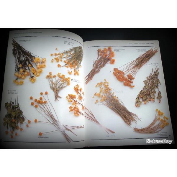Le grand livre des fleurs s�ch�es-Comment r�colter, pr�parer et pr�senter fleurs et plantes s�ch�es